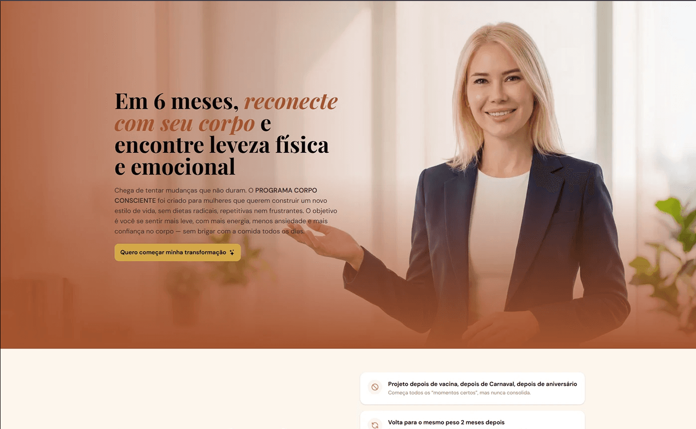 Nutri Mari - Landing Page